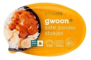 sate zonder stokjes