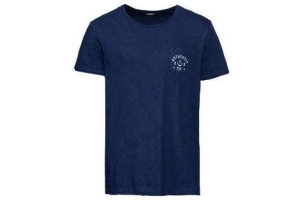 livergy r heren t shirt blauw