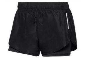 crivit r dames sportshort zwart