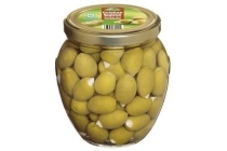 groene griekse gevulde olijven