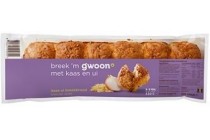 g woon breekbrood kaas ui