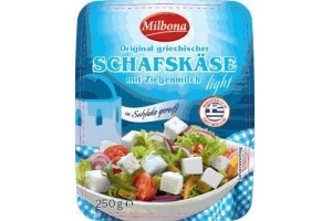 milbona griekse fetakaas light 150 gram