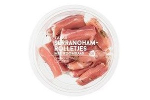 ah serranoham rolletjes