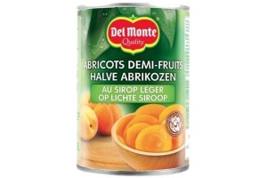 delmonte abrikozen op lichte siroop