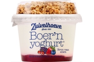 zuivelhoeve boer n yoghurt bosvruchten en muesli