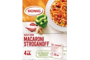 honig kruidenmix macaroni stroganoff