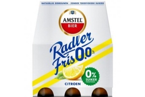 amstel radler fris 0 0 6x30cl