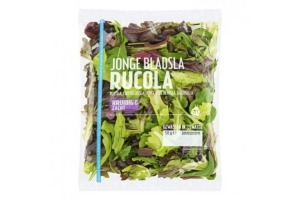 ah jonge bladsla met rucola