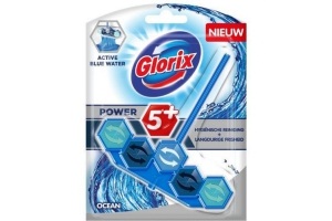 glorix blauw water toiletblokken