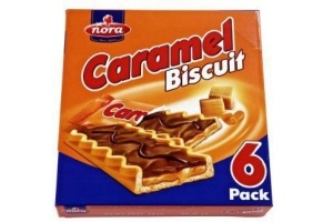 nora caramel biscuits