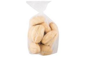 schnittbroodjes wit warm op tafel