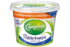 campina volle milde kwark naturel