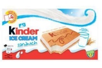 kinder ice cream sandwich