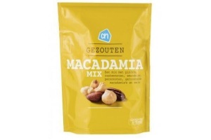 ah gezouten notenmix macadamia