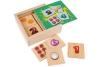 houten leerpuzzel in box cijfers