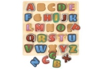 houten leerpuzzal letters