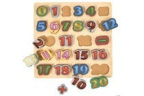 houten leerpuzzel getallen
