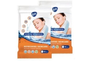 loft vochtige washandjes duo pack