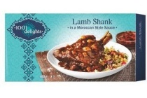 1001 delights lamb shank 400 gram