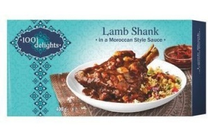 1001 delights lamb shank 400 gram