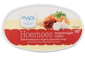 maza hoemoes zongedroogde tomaat