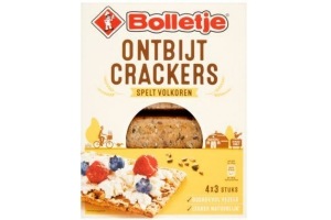 bolletje ontbijtcrackers spelt volkoren