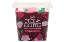 bieze fris en fruitig rood fruit