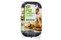 pofaardappelen met yoghurt knoflookdressing