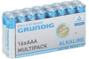 grundig alkaline batterijen aaa pak 16 stuks