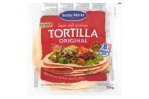 santa maria super soft medium tortilla original 8 stuks 320g