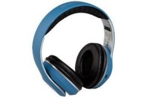 soundlogic bluetoothe stereo hoofdtelefoon blauw