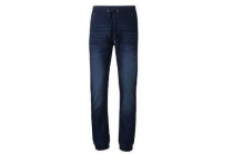 livergy heren denim jogger blauw