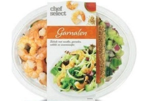 chef select maaltijdsalade garnalen