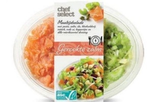 chef select maaltijdsalade zalm