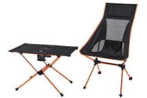 lichtgewicht campingstoel of tafel