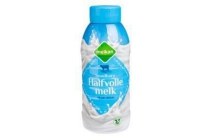 melkan melk halfvolle fles