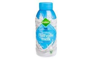 melkan melk halfvolle fles