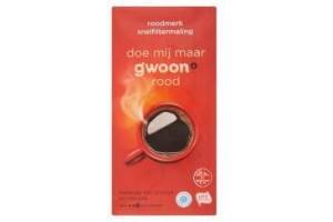g woon aroma rood snelfiltermaling