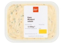 verse kaas mosterd salade