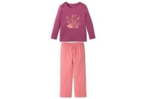 kinder pyjama egel roze
