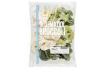 kleintje bloemkool en broccoliroosjes