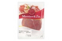 meester en zn runderrookvlees