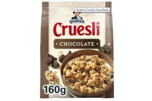 quaker cruesli chocolade