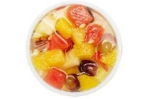 fruitsalades op lichte siroop