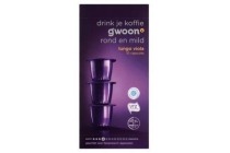 g woon koffiecups lungo 10 stuks sterkte 4