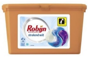 robijn 3 in 1 capsules stralend wit