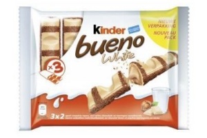 kinder bueno white