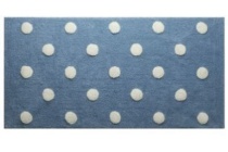 vloerkleed blauw