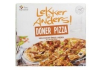 lekker en anders doener pizza