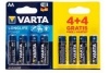 varta longlife batterijen aa 8 pack